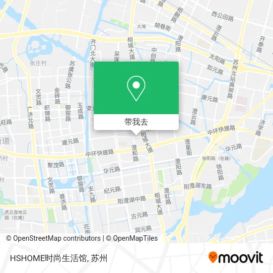 HSHOME时尚生活馆地图