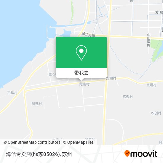 海信专卖店(hs苏05026)地图