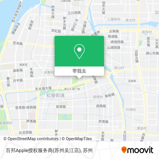 百邦Apple授权服务商(苏州吴江店)地图