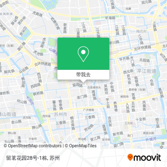 留茗花园28号-1栋地图