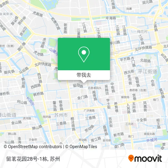 留茗花园28号-1栋地图