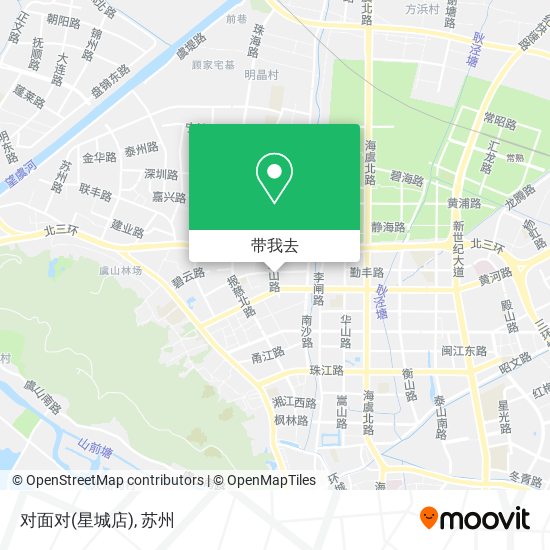 对面对(星城店)地图