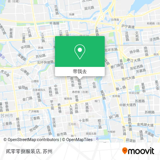 貮零零捌服装店地图