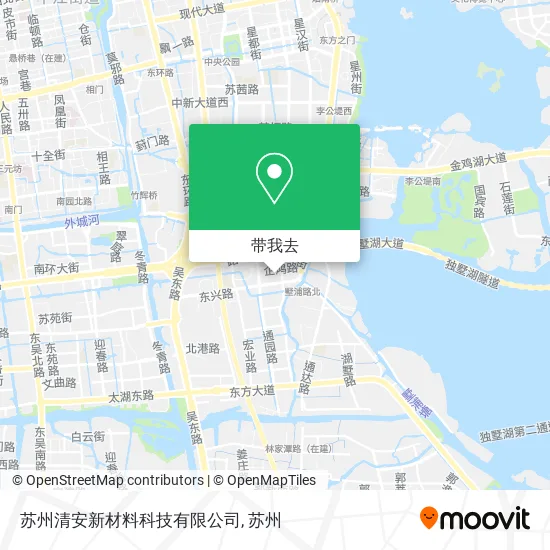 苏州清安新材料科技有限公司地图
