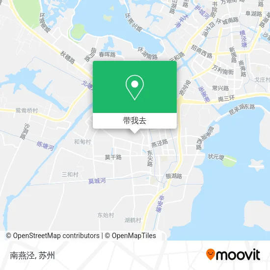 南燕泾地图