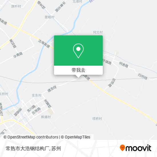 常熟市大浩钢结构厂地图