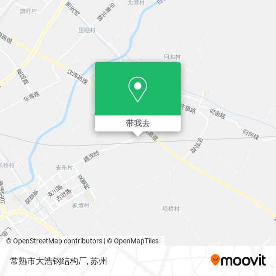 常熟市大浩钢结构厂地图