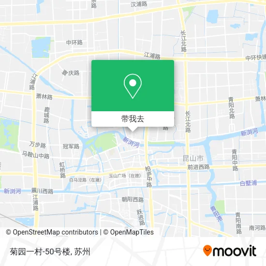 菊园一村-50号楼地图