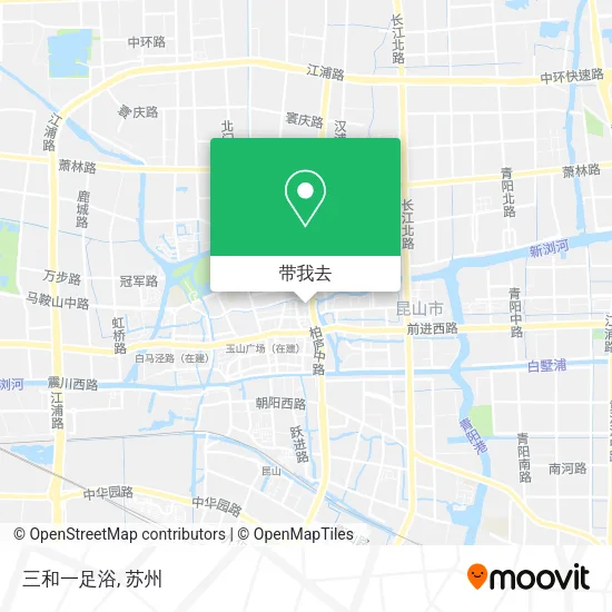 三和一足浴地图