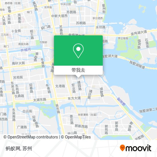 蚂蚁网地图
