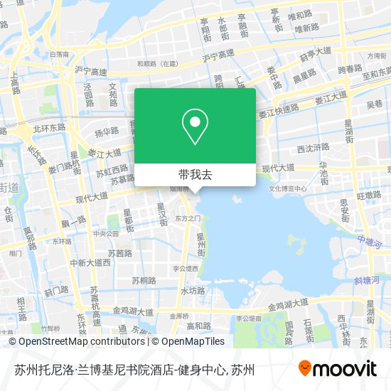苏州托尼洛·兰博基尼书院酒店-健身中心地图