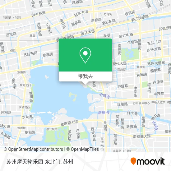 苏州摩天轮乐园-东北门地图