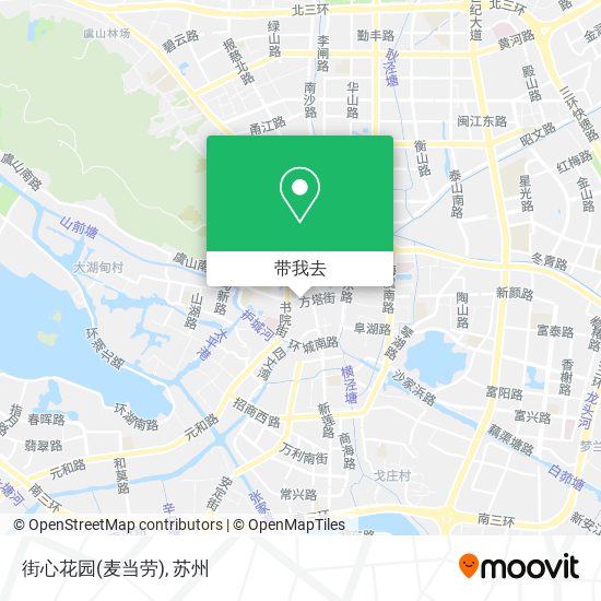 街心花园(麦当劳)地图