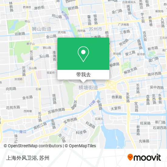 上海外风卫浴地图