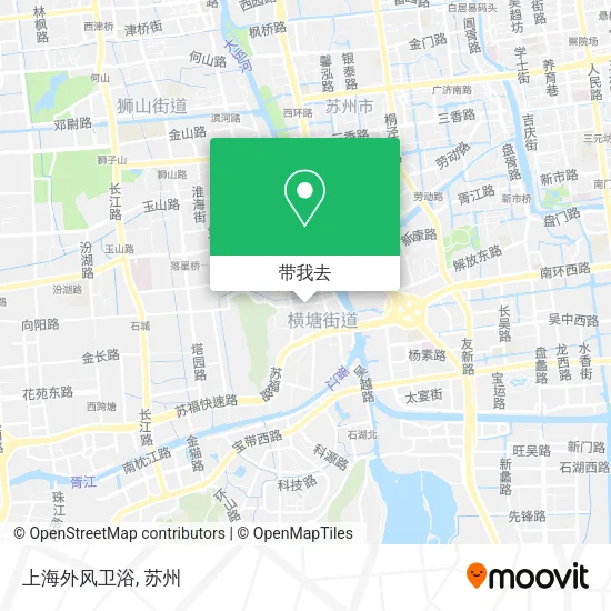 上海外风卫浴地图