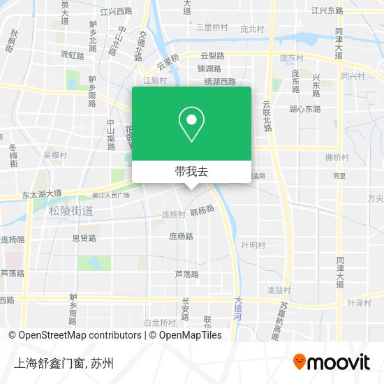 上海舒鑫门窗地图