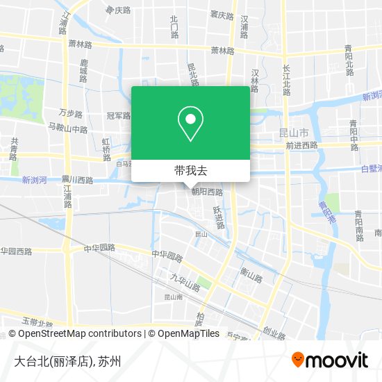 大台北(丽泽店)地图