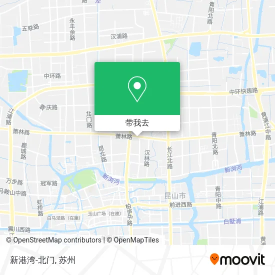 新港湾-北门地图