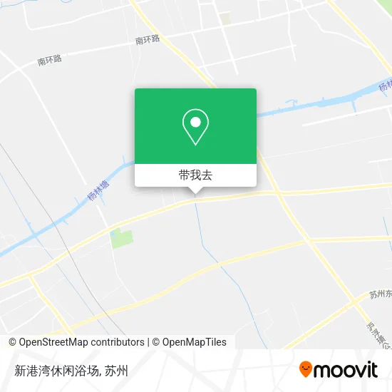 新港湾休闲浴场地图