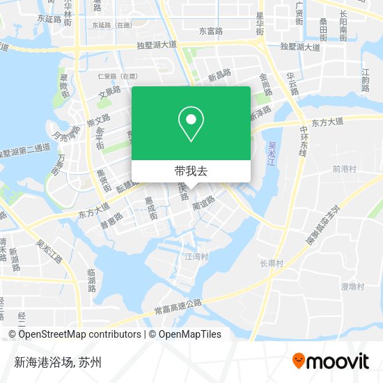 新海港浴场地图