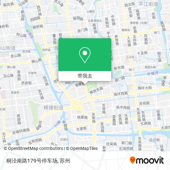 桐泾南路179号停车场地图