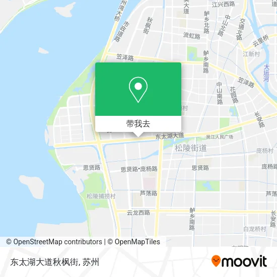 东太湖大道秋枫街地图