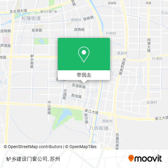 鲈乡建设门窗公司地图