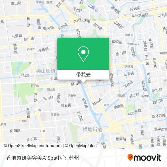 香港超妍美容美发Spa中心地图