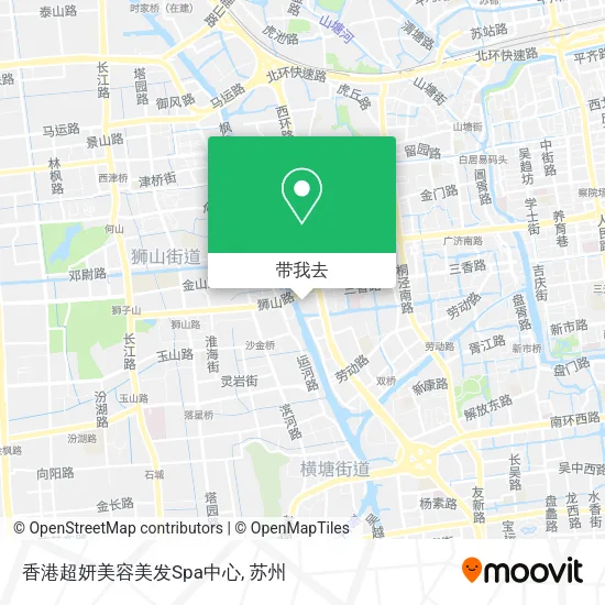香港超妍美容美发Spa中心地图