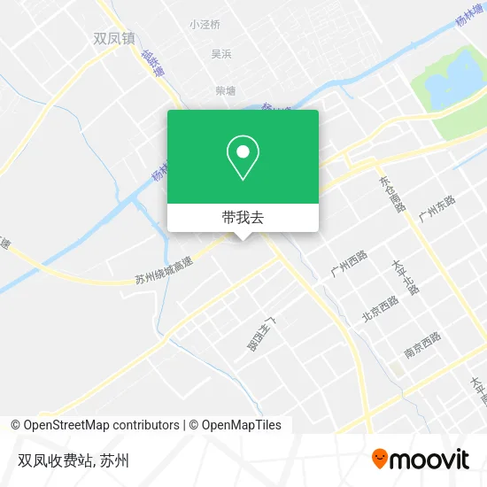 双凤收费站地图