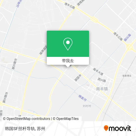 韩国SF丝杆导轨地图