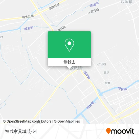 福成家具城地图