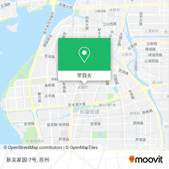 新吴家园-7号地图