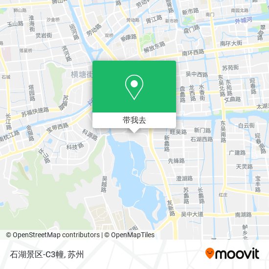 石湖景区-C3幢地图