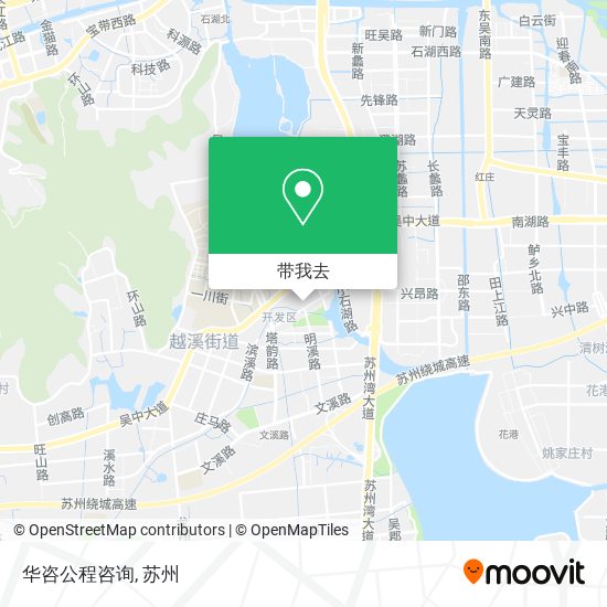 华咨公程咨询地图