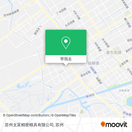 苏州太富精密模具有限公司地图
