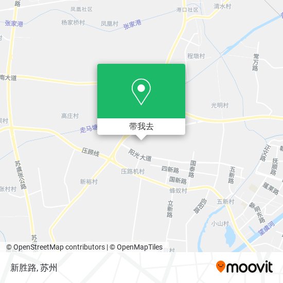 新胜路地图