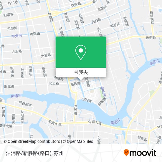 沽浦路/新胜路(路口)地图