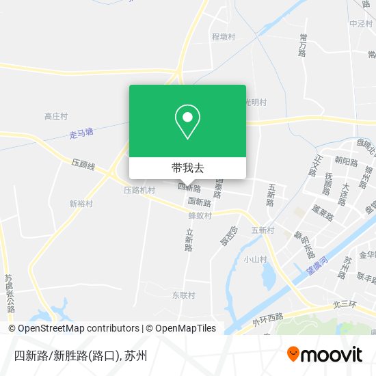 四新路/新胜路(路口)地图