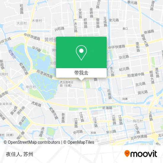 夜佳人地图
