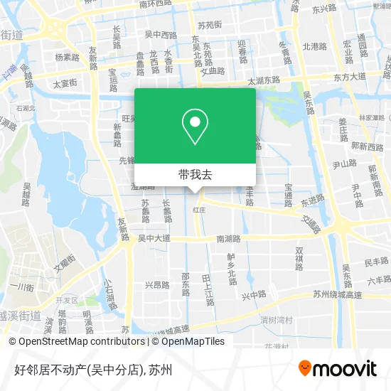 好邻居不动产(吴中分店)地图