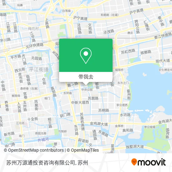 苏州万源通投资咨询有限公司地图