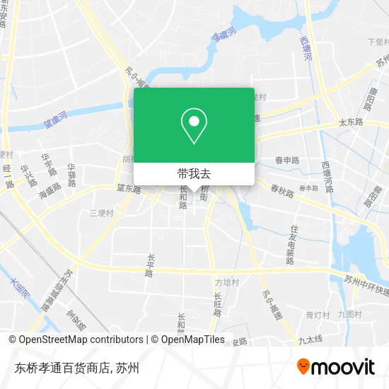 东桥孝通百货商店地图