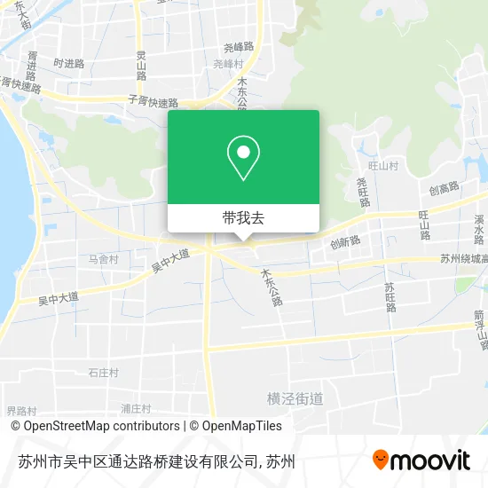 苏州市吴中区通达路桥建设有限公司地图