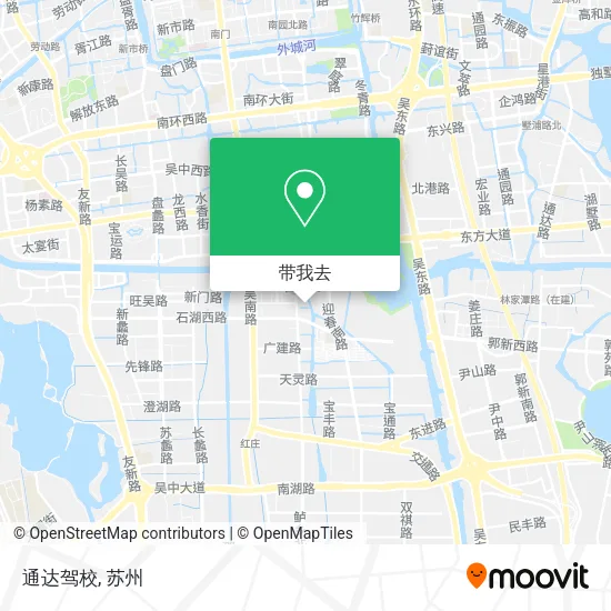 通达驾校地图