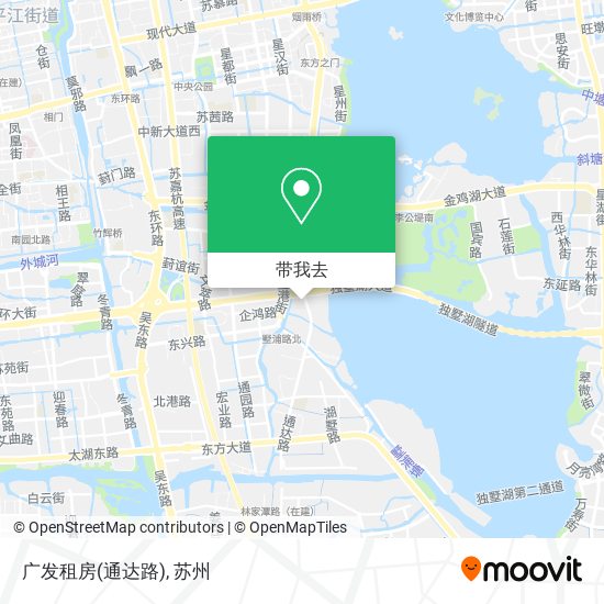 广发租房(通达路)地图