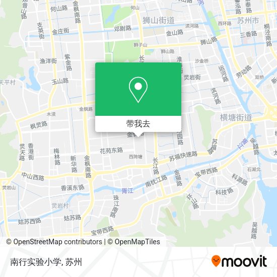 南行实验小学地图