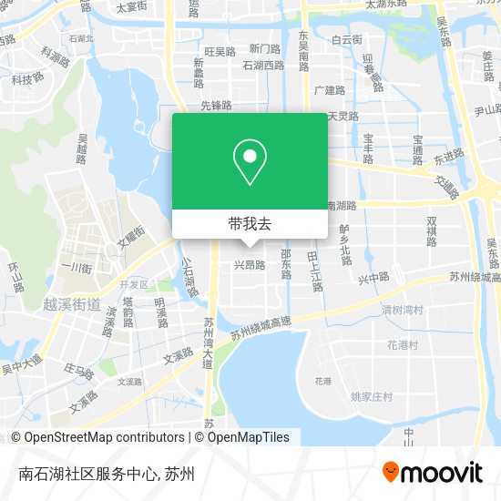 南石湖社区服务中心地图