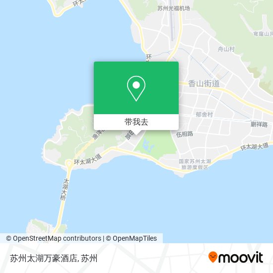 苏州太湖万豪酒店地图