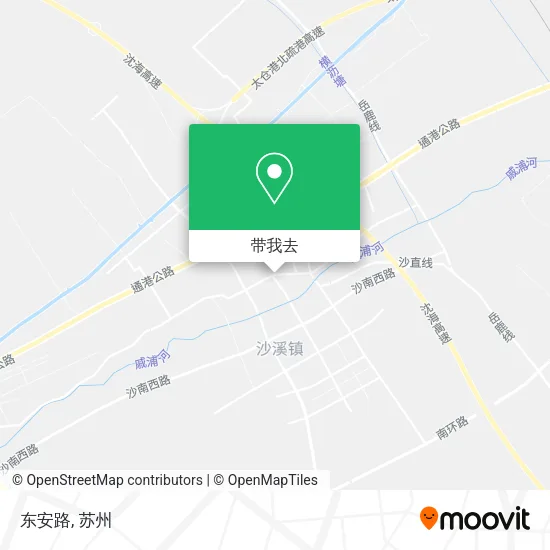 东安路地图